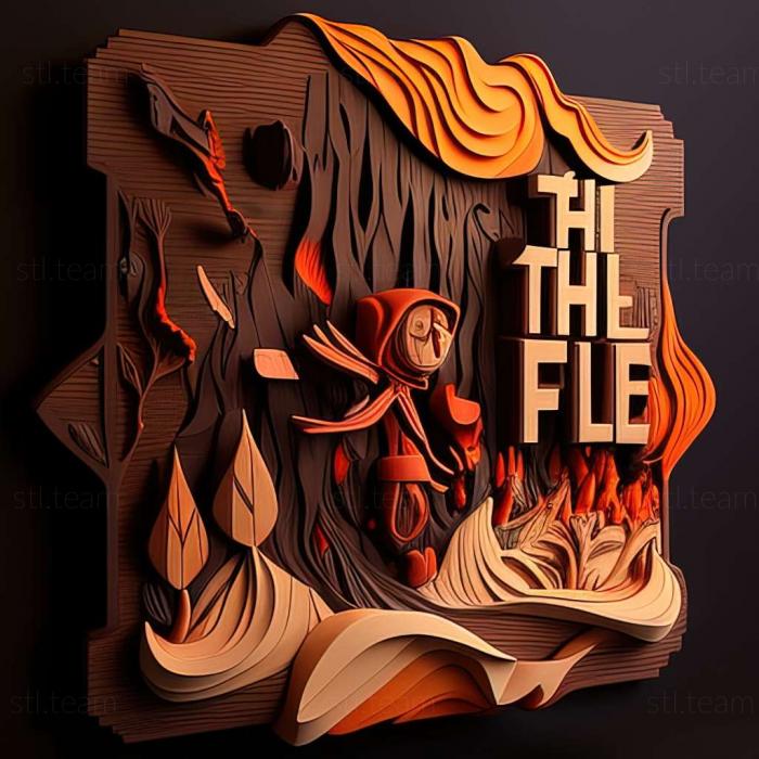 3D модель Игра Пламя в потоке (STL)
